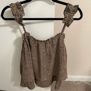 NEVER worn leopard tank